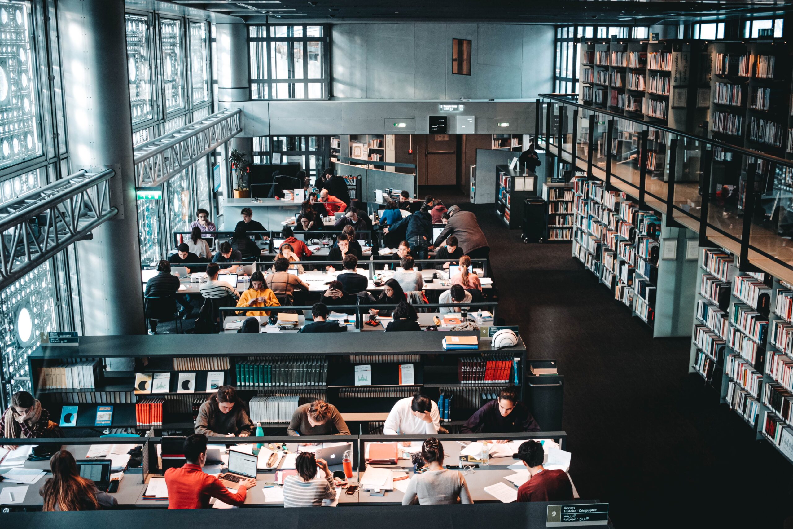 Researchers at work